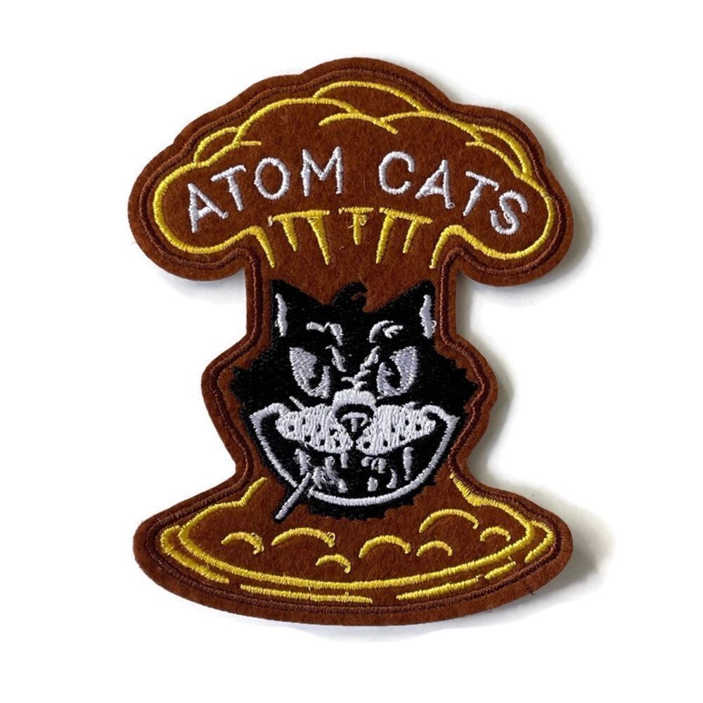 Atom Cats Embroidered Patch
